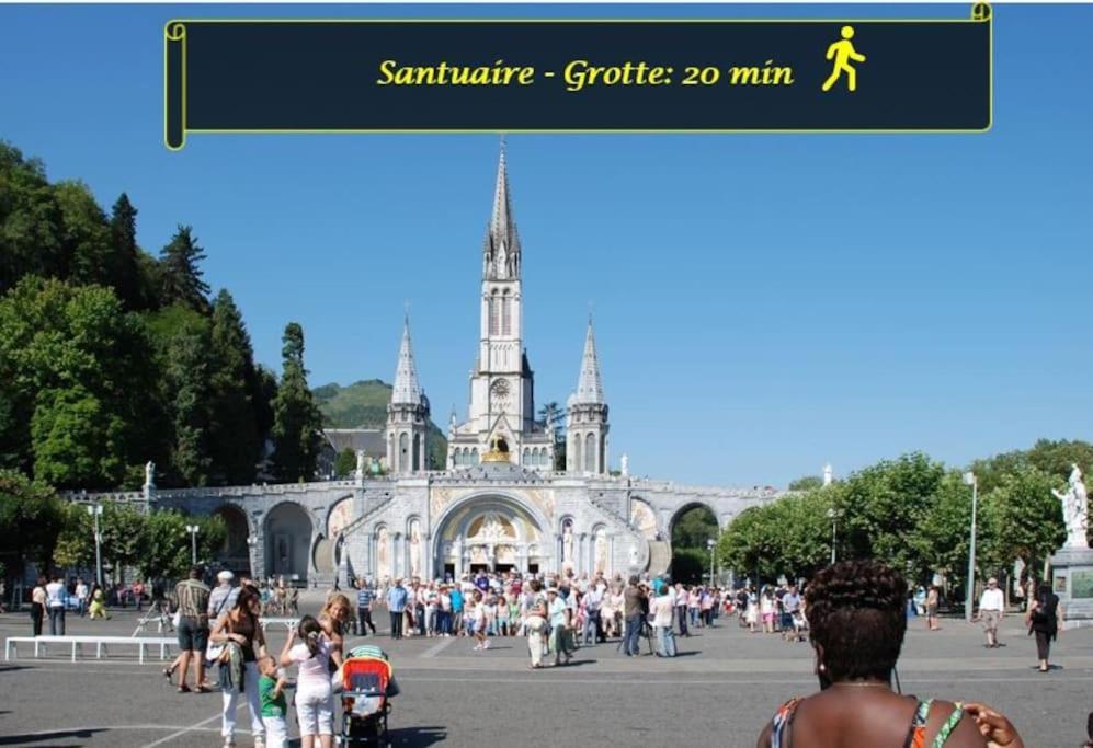 L'Authentique *Studio *Parking Prive* *Wifi*Calme Lourdes Exterior foto